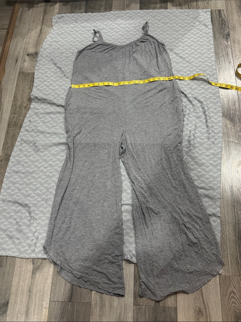 Maurices Gray Wide-Leg Jumpsuit